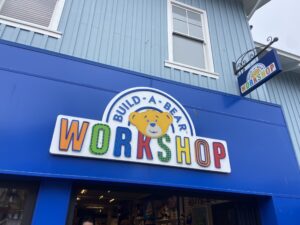 ピア39にあるぬいぐるみ屋さんの写真です